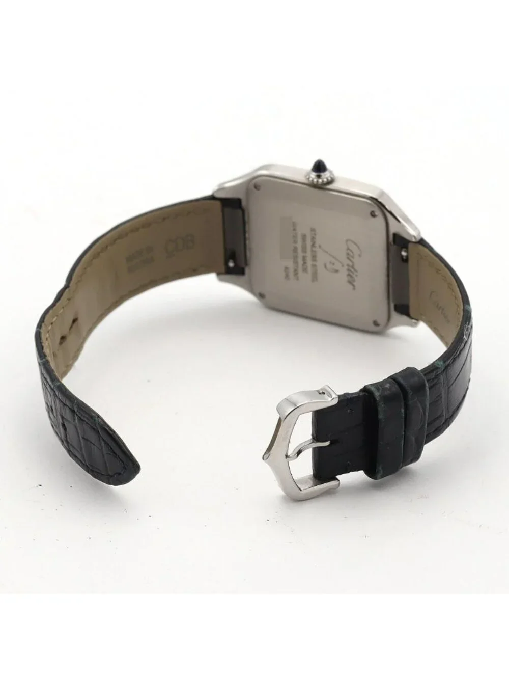 Cartier Santos Dumont LM Wssa SS Quartz Watch